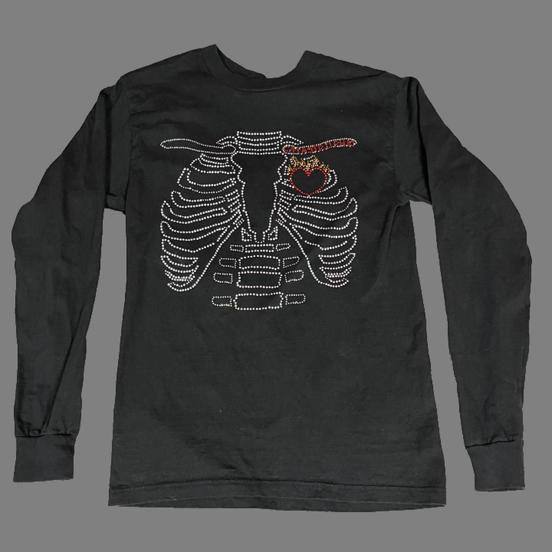 FLAME RIBS V2 OUTLINE LONG SLEEVE